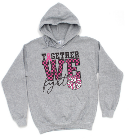 Together We Fight Checkered-  Hoodie