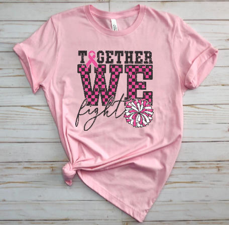 Together We Fight Checkered - Tshirt