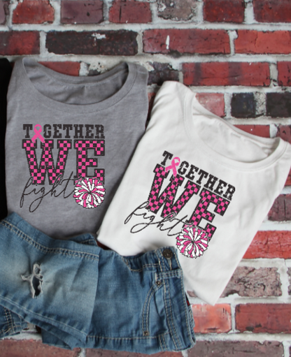Together We Fight Checkered - Tshirt