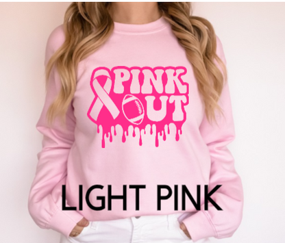 Pink Out Drip - Crewneck