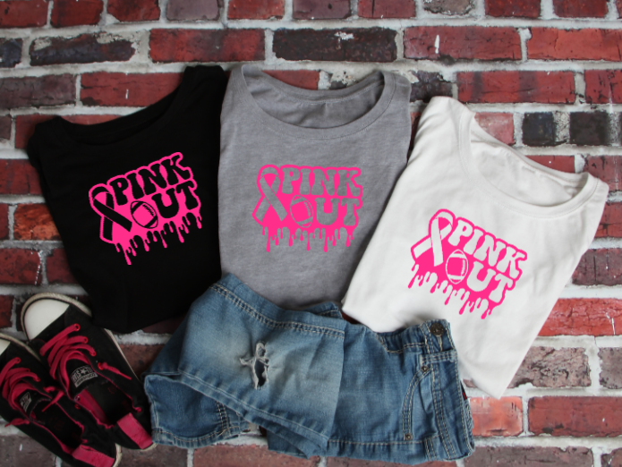 Pink Out Drip - Tshirt