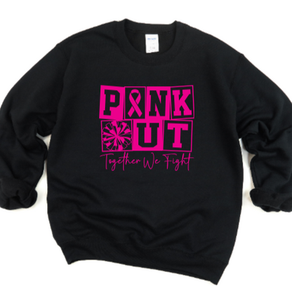 Pink Out Cheer - Crewneck