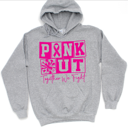Pink Out Cheer - Hoodie