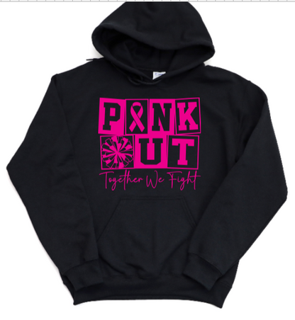 Pink Out Cheer - Hoodie