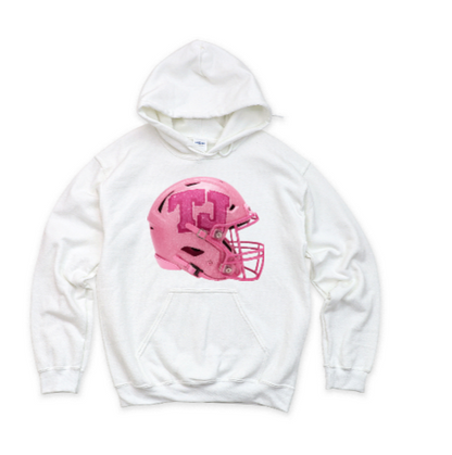 Sparkle Pink TJ Helmet - Hoodie