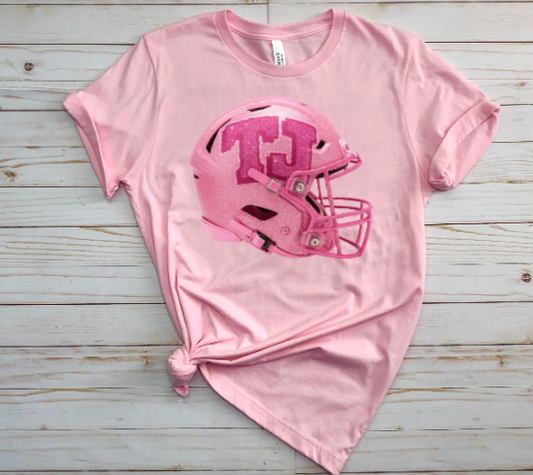 Sparkle Pink TJ Helmet - Tshirt