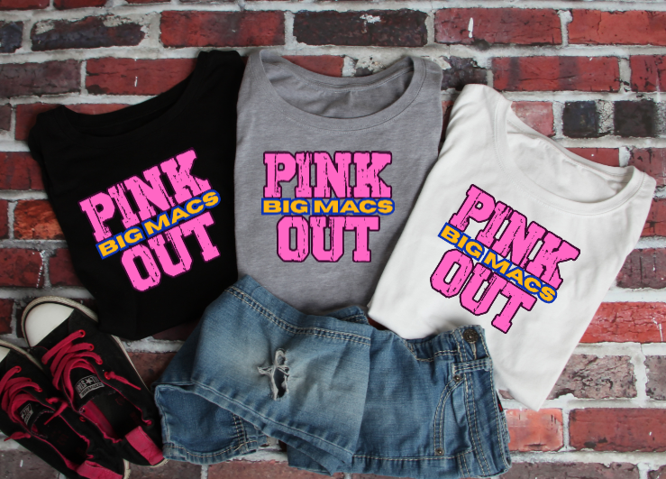 Z- Pink Out School Spirit - Canon Mac Tshirt