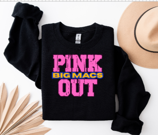 Z - Pink Out School Spirit - Canon Mac Crewneck