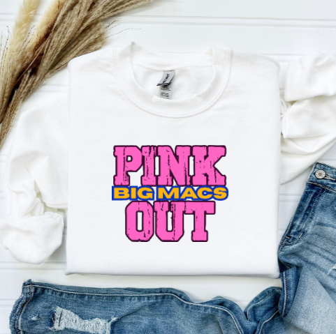 Z - Pink Out School Spirit - Canon Mac Crewneck
