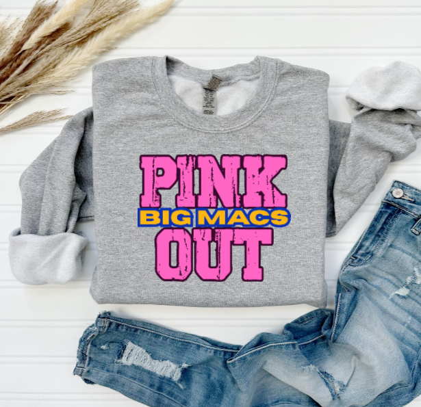 Z - Pink Out School Spirit - Canon Mac Crewneck