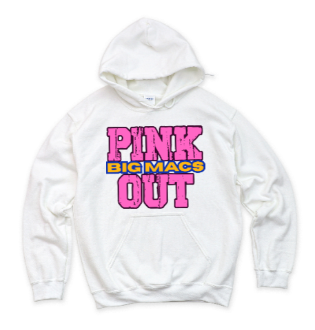 Z - Pink Out School Spirit- Canon Mac Hoodie