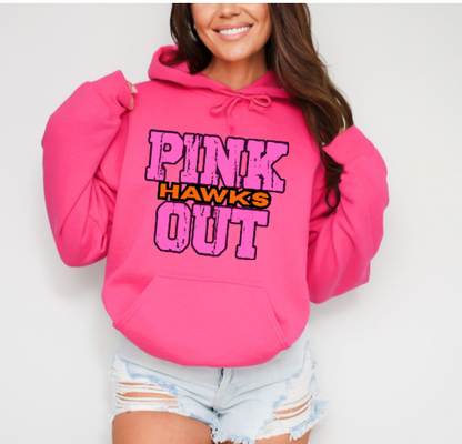 Z - Pink Out School Spirit- Bethel Park Hoodie