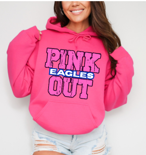Z - Pink Out School Spirit- South Park Hoodie