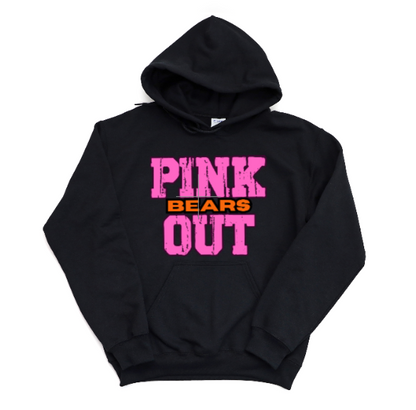 Z - Pink Out School Spirit- Clairton Hoodie