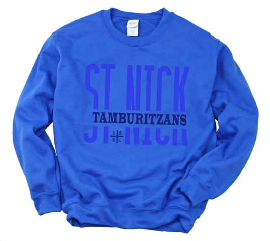 *St. Nicholas Serbian Tamburitzans - Monochrome Crewneck