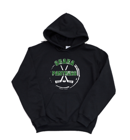 Grunge Circle Hockey - Panthers Hoodie