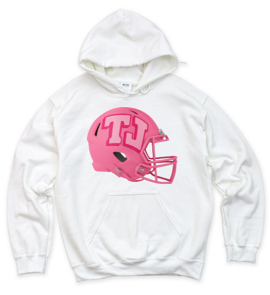 Pink TJ Helmet - Hoodie