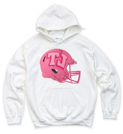 Pink TJ Helmet - Hoodie