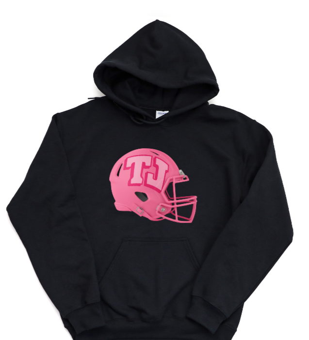 Pink TJ Helmet - Hoodie