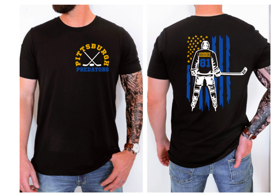Hockey Flag - Predators Tshirt