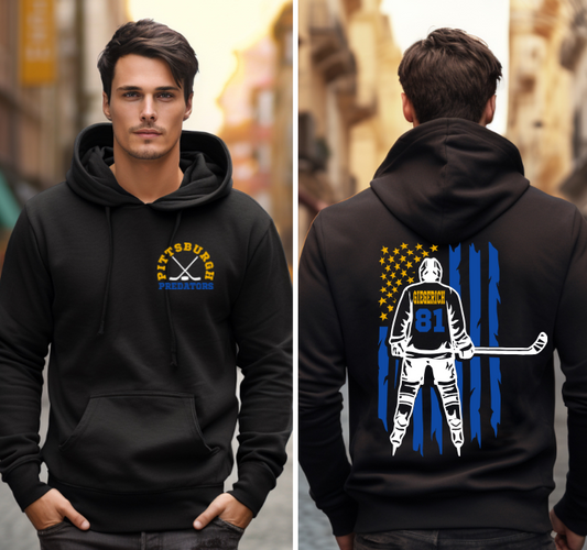 Hockey Flag - Predators Hoodie
