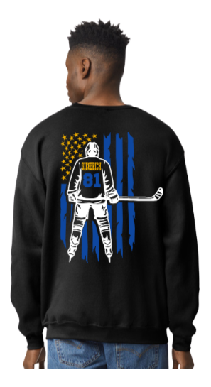 Hockey Flag - Predators Crewneck
