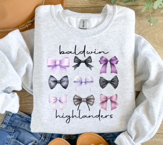 Coquette School Spirit - Baldwin Crewneck
