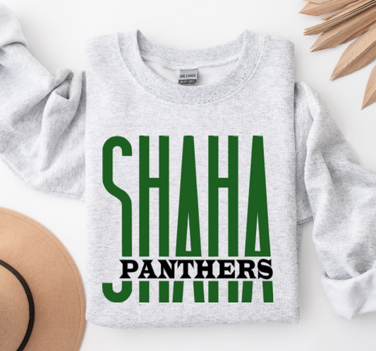 Hockey Large Letters - SHAHA Crewneck