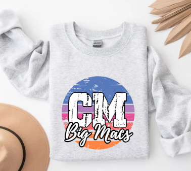Coastal Wave School Spirit- Canon Mac Crewneck