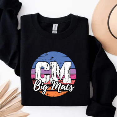 Coastal Wave School Spirit- Canon Mac Crewneck