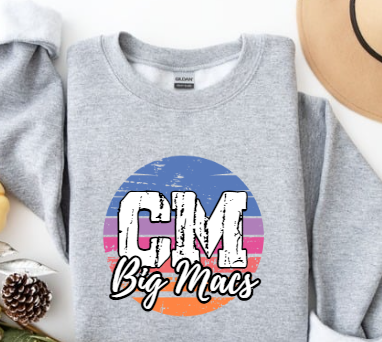 Coastal Wave School Spirit- Canon Mac Crewneck