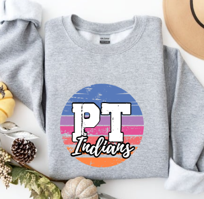 Coastal Wave School Spirit- Peters Township Crewneck
