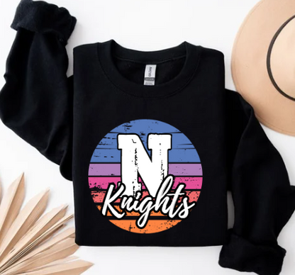 Coastal Wave School Spirit- Norwin Crewneck