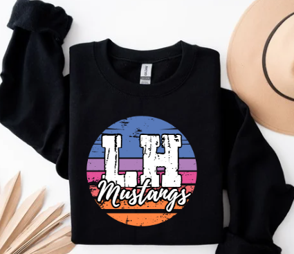Coastal Wave School Spirit-  Laurel Highlands Crewneck