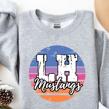 Coastal Wave School Spirit-  Laurel Highlands Crewneck