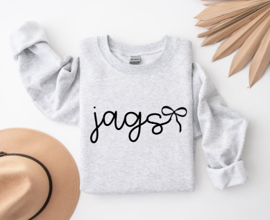 Coquette Cursive School Spirit - TJ Crewneck
