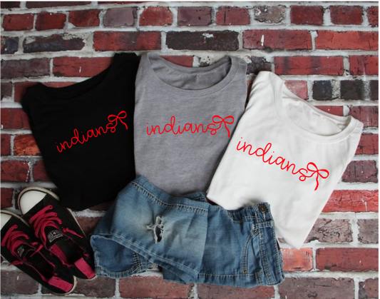 Coquette Cursive School Spirit - Peters Township Tshirt