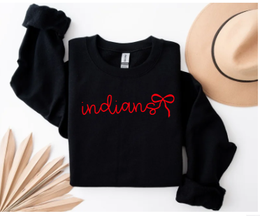 Coquette Cursive School Spirit - Peters Township Crewneck