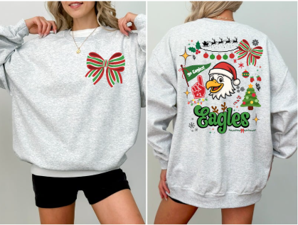 Jingle All the Way - Eagles Crewneck