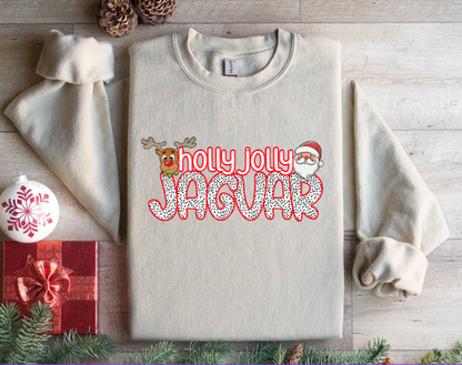 Holly Jolly - Jaguars Crewneck