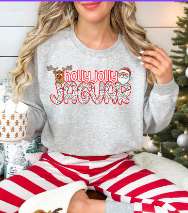 Holly Jolly - Jaguars Crewneck