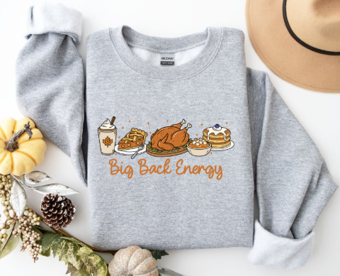 Big Back Energy - Crewneck