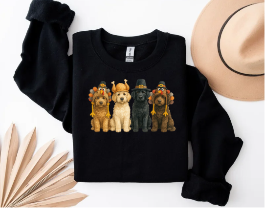 Four Little Turkeys - Crewneck