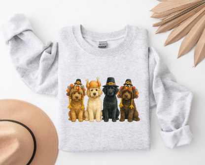 Four Little Turkeys - Crewneck