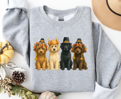 Four Little Turkeys - Crewneck