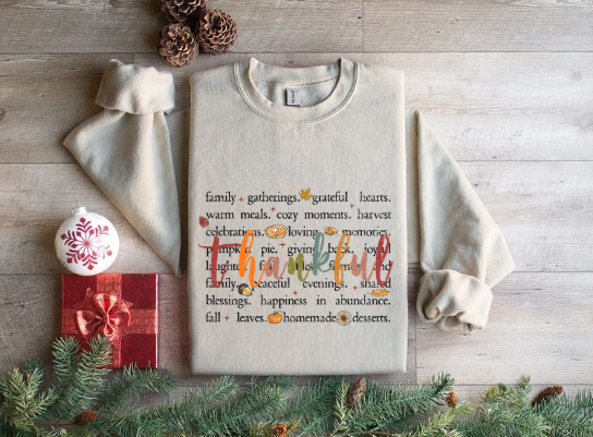 Thankful - Crewneck