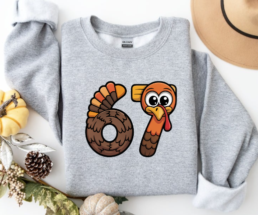 6 7 Turkey Style - Crewneck