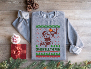 Dunkin' All the Way  - Crewneck