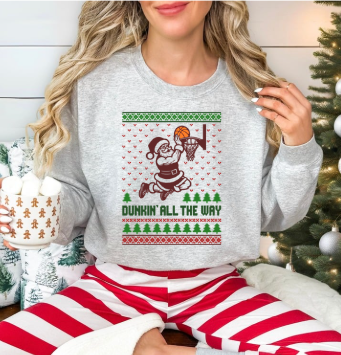 Dunkin' All the Way  - Crewneck