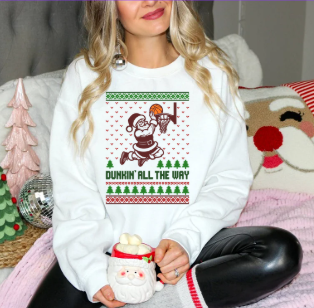 Dunkin' All the Way  - Crewneck